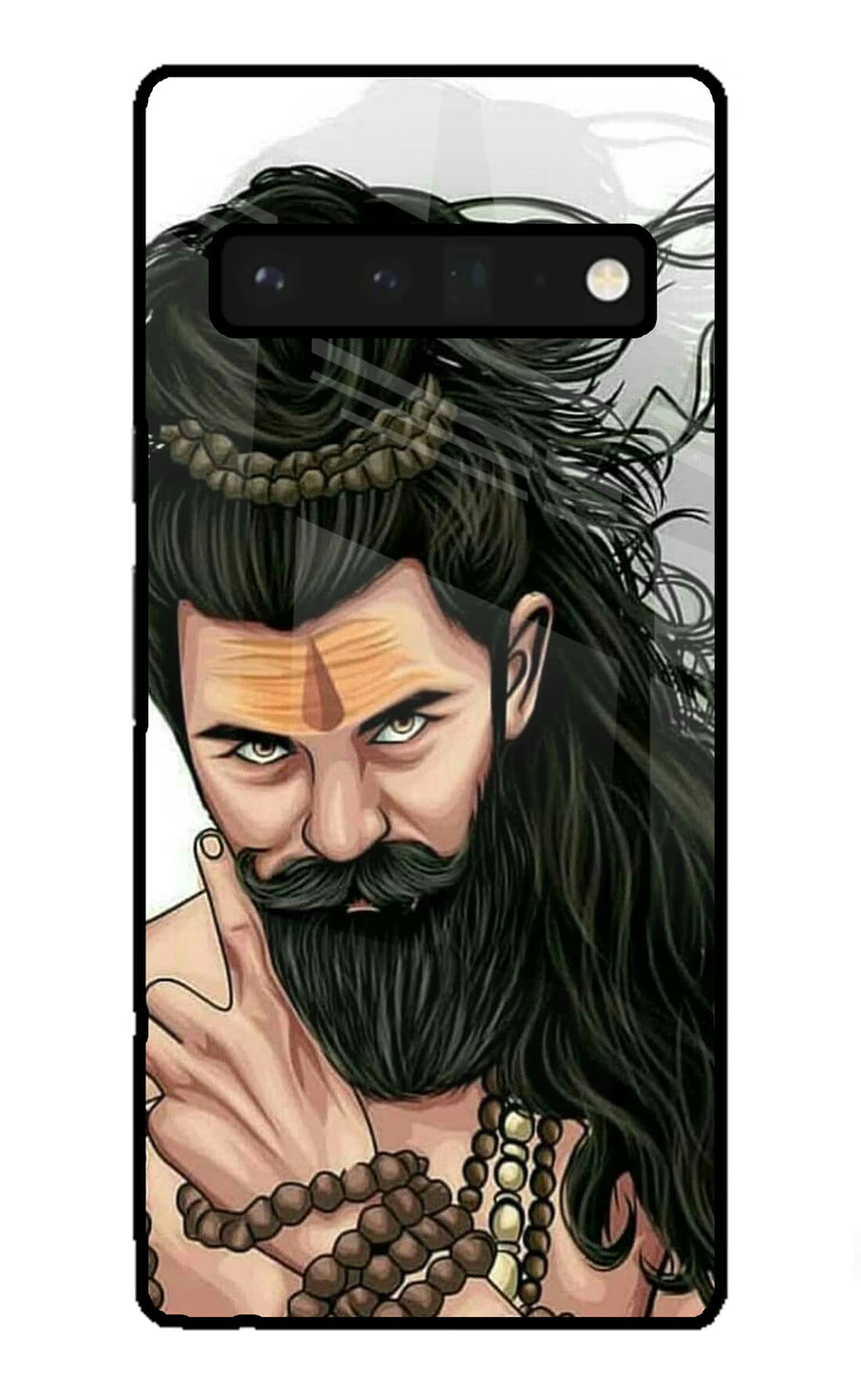 Mahadev Google Pixel 6 Pro Back Cover, Glass case