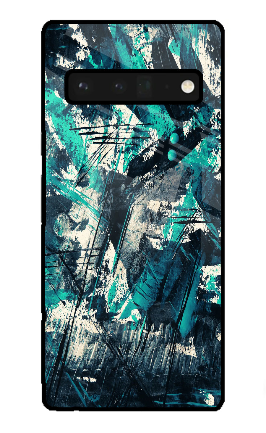 Artwork Google Pixel 6 Pro Back Cover, Glass case