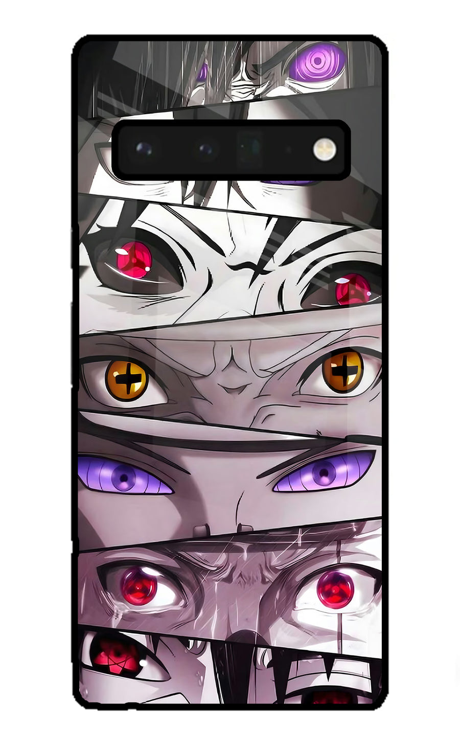 Naruto Anime Google Pixel 6 Pro Back Cover, Glass case