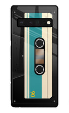 Cassette Google Pixel 6 Pro Glass Case Back Cover by Casekaro