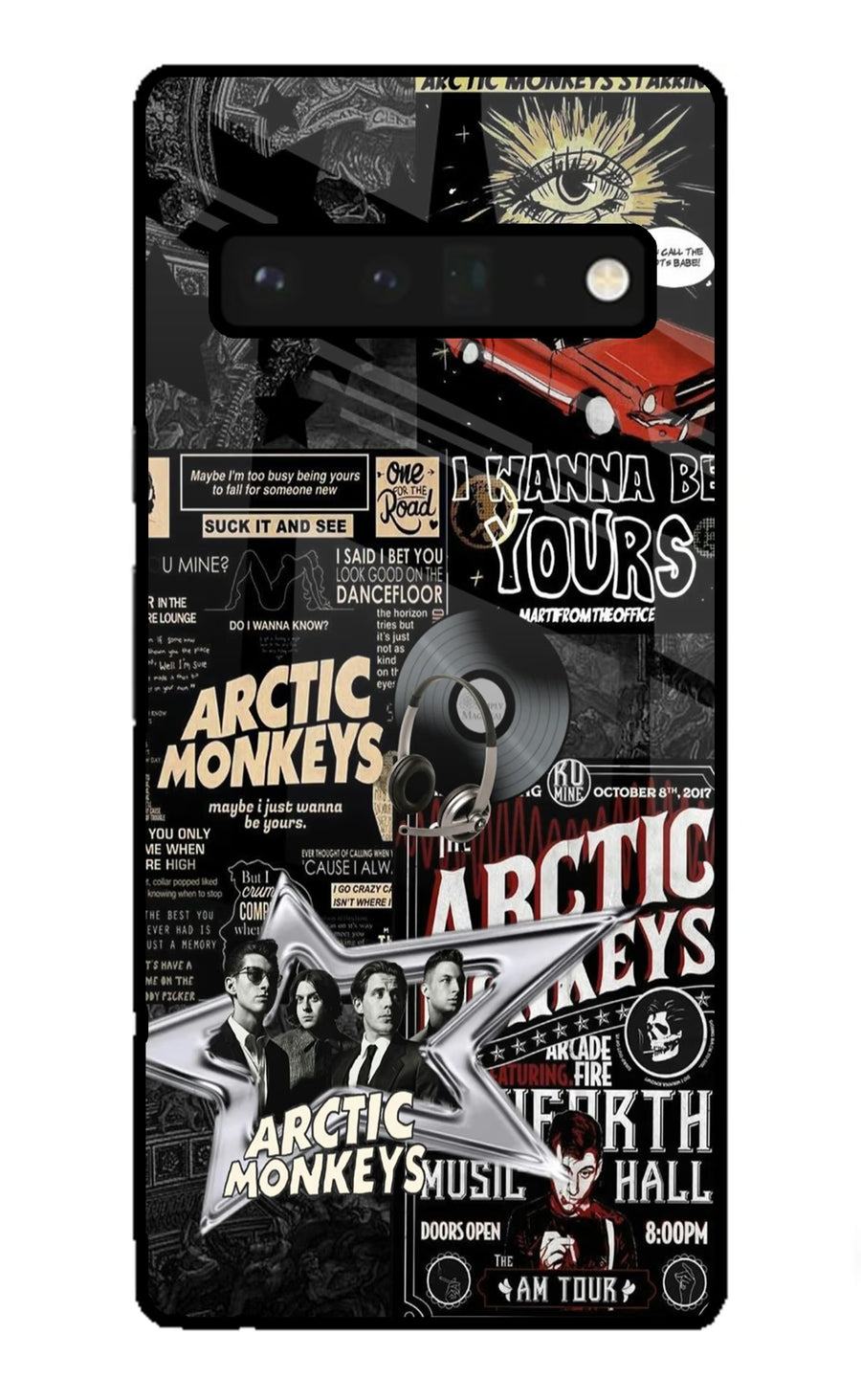 Arctic Monkeys Google Pixel 6 Pro Back Cover, Glass case