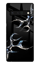 Chrome Tribal Google Pixel 6 Pro Glass Case Back Cover by Casekaro