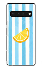 Summer Lemon Google Pixel 6 Pro Glass Case Back Cover by Casekaro