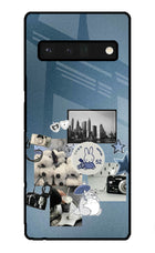 Miffy Google Pixel 6 Pro Glass Case Back Cover by Casekaro