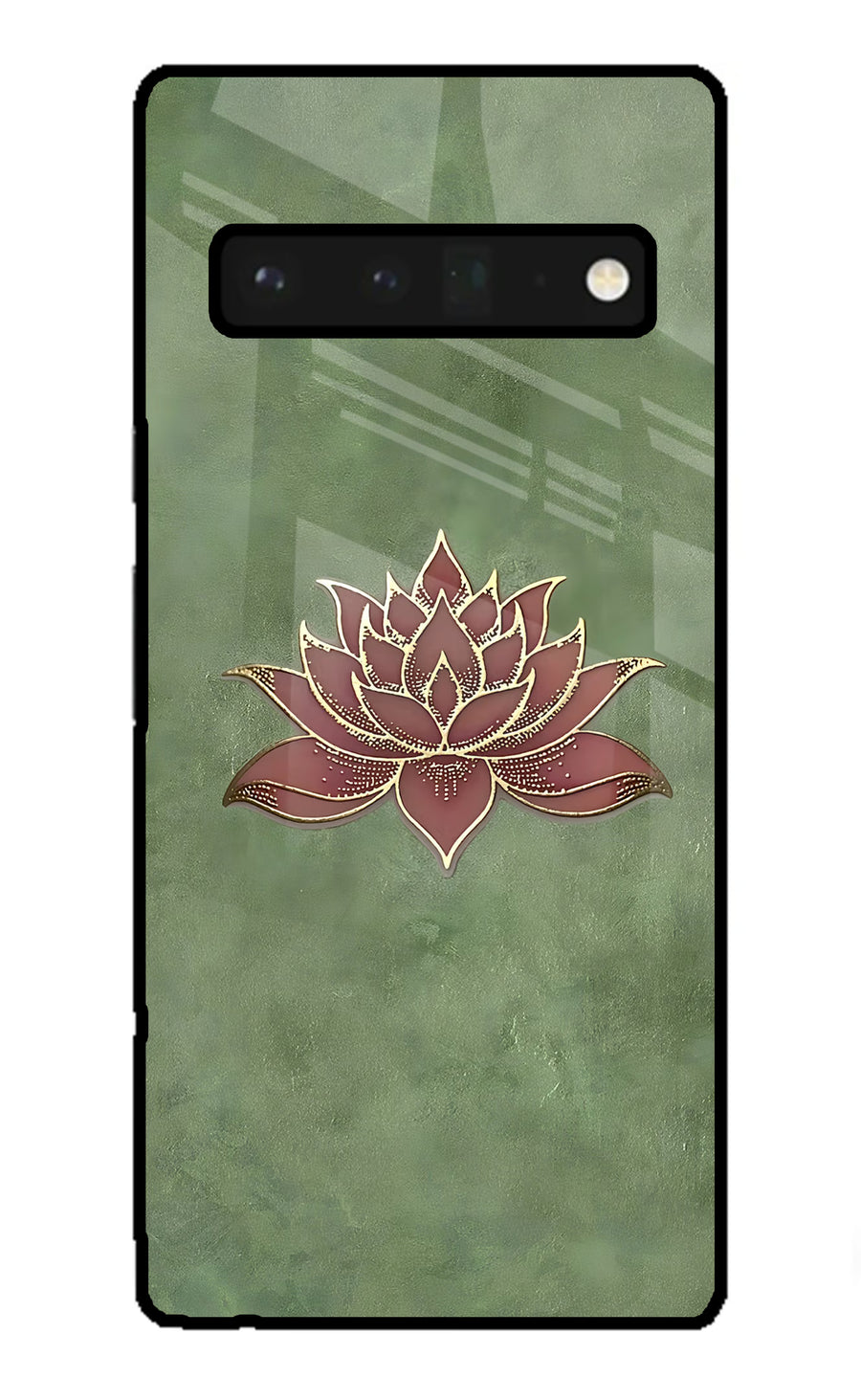 Lotus Grace Google Pixel 6 Pro Back Cover, Glass case