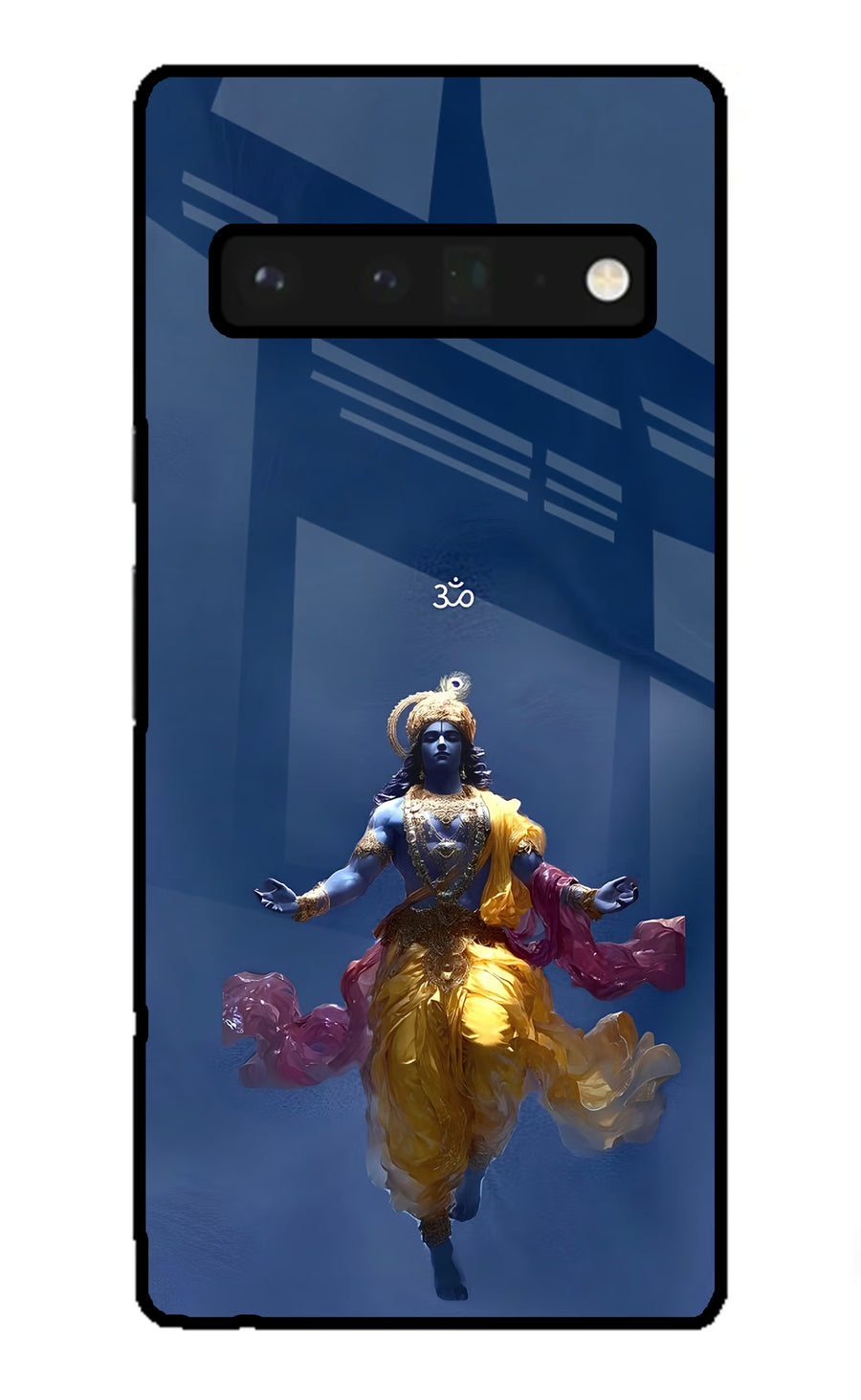 Cosmic Krishna Google Pixel 6 Pro Back Cover, Glass case