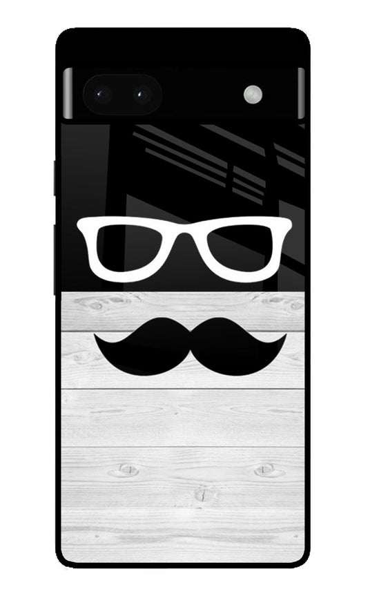 Mustache Google Pixel 6A Glass Case