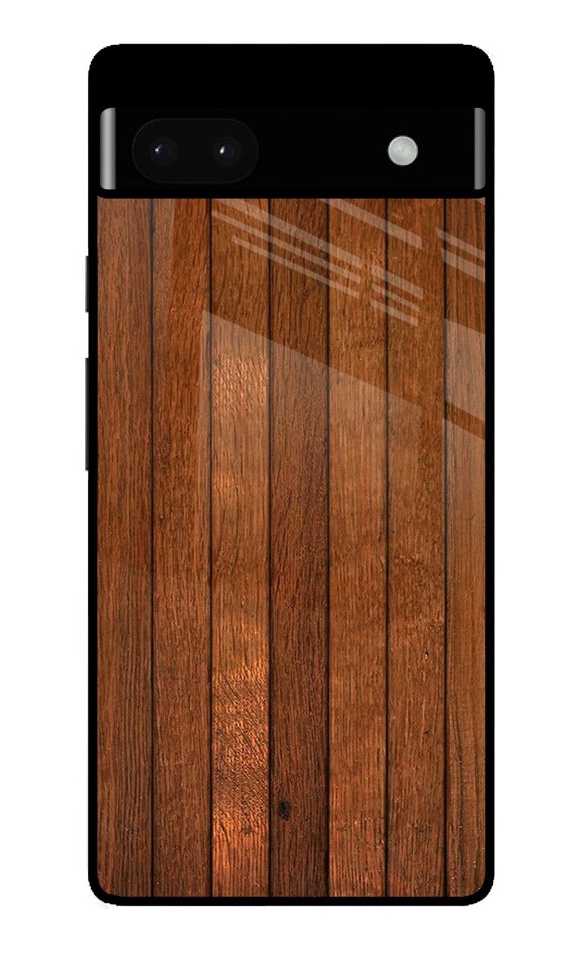 Wooden Artwork Bands Google Pixel 6A Back Cover