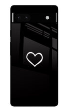 Heart Google Pixel 6A Glass Case