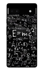 Physics Formula Google Pixel 6A Glass Case Back Cover by Casekaro