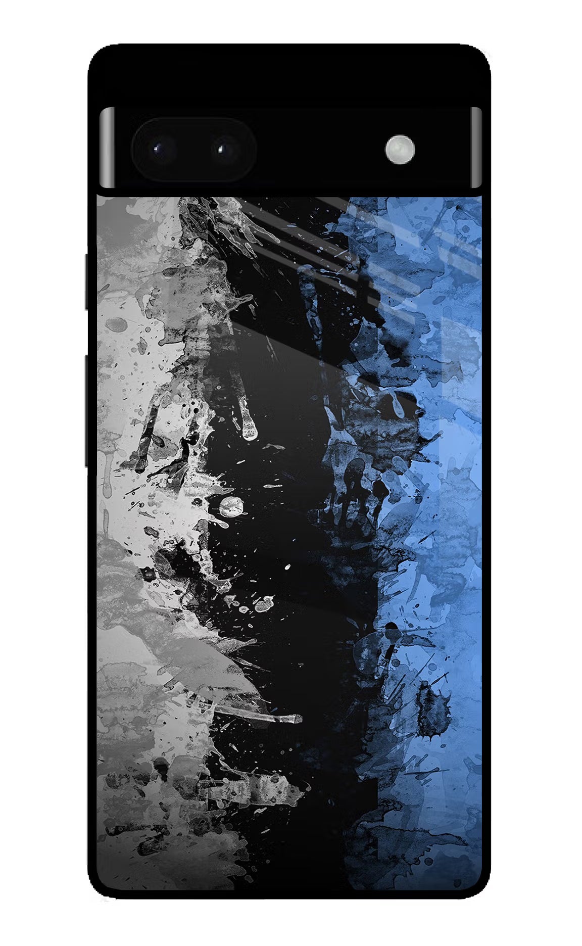 Artistic Design Google Pixel 6A Glass Case Back Cover by Casekaro