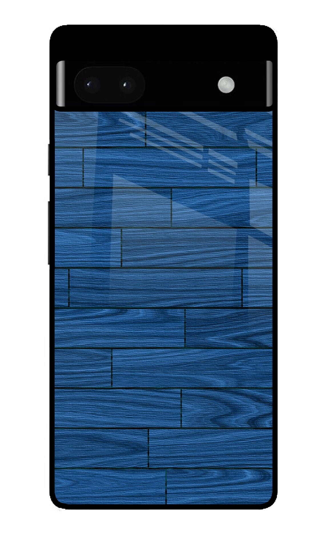 Wooden Texture Google Pixel 6A Glass Case
