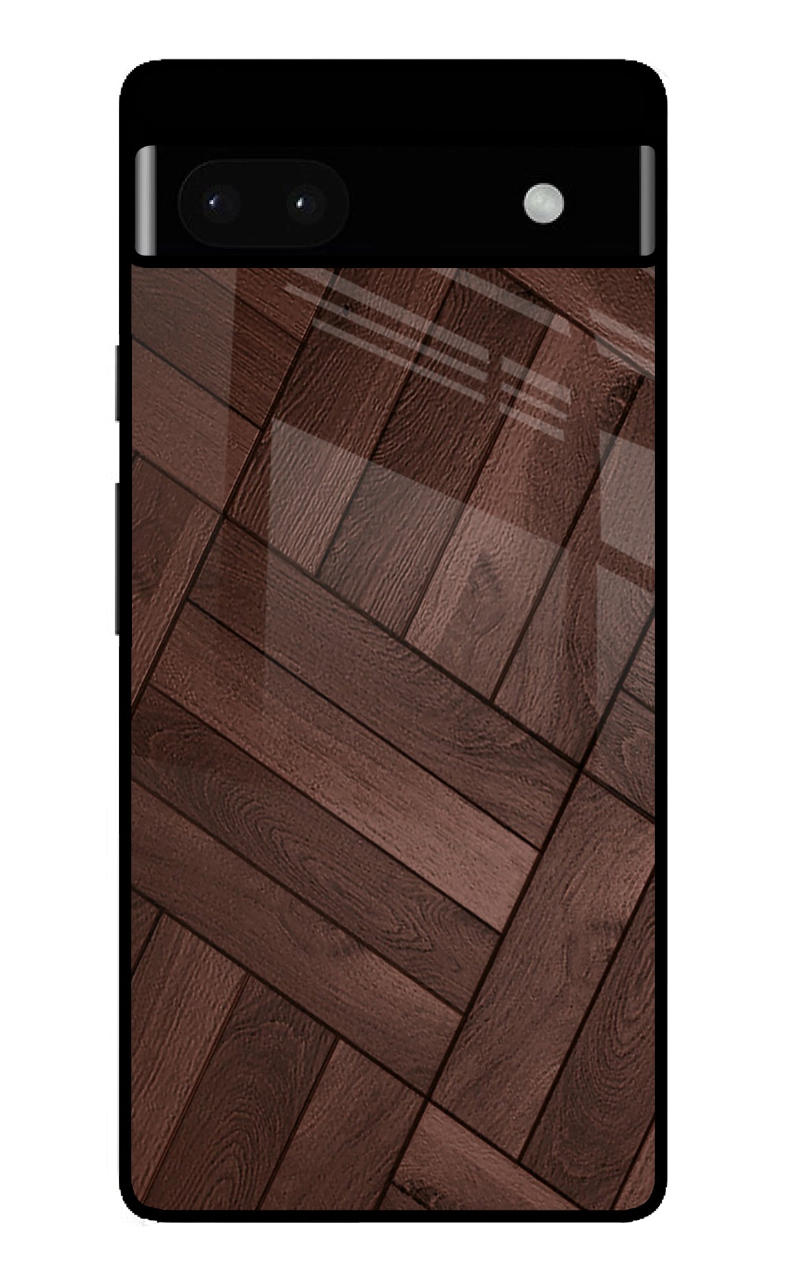 Wooden Texture Design Google Pixel 6A Back Cover