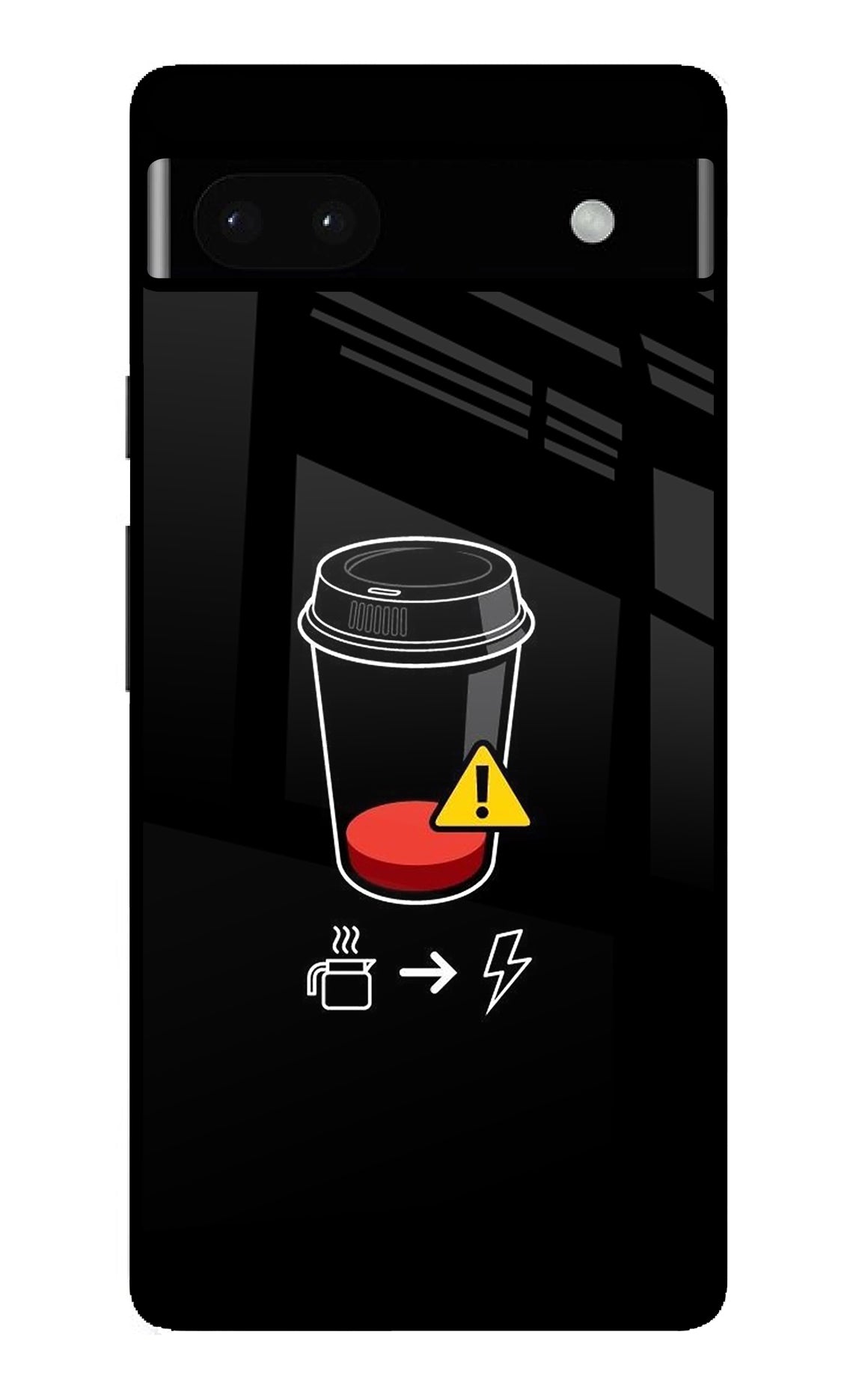 Coffee Google Pixel 6A Glass Case