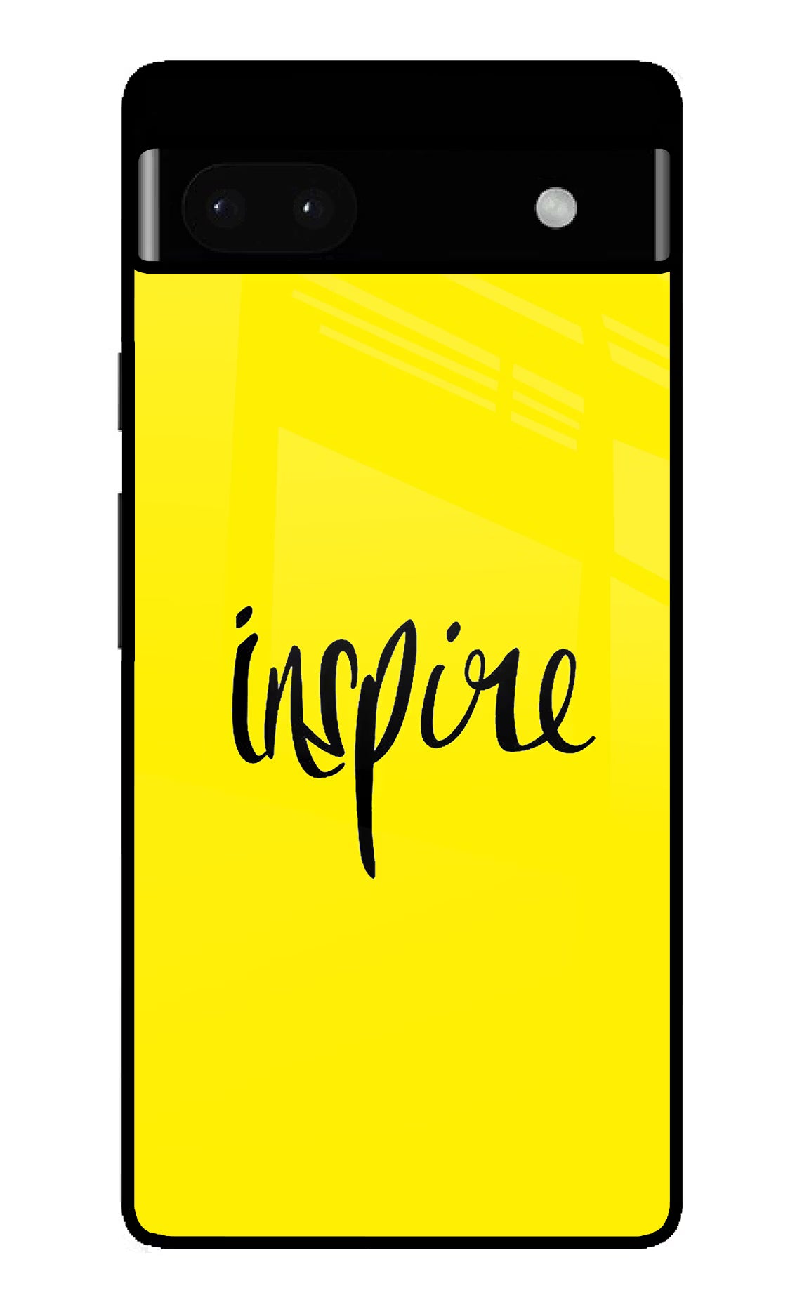 Inspire Google Pixel 6A Glass Case Back Cover by Casekaro