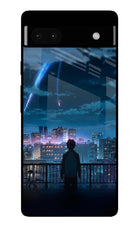 Anime Google Pixel 6A Glass Case Back Cover by Casekaro