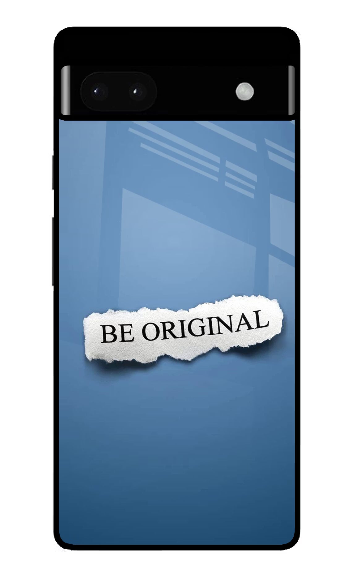 Be Original Google Pixel 6A Glass Case Back Cover by Casekaro