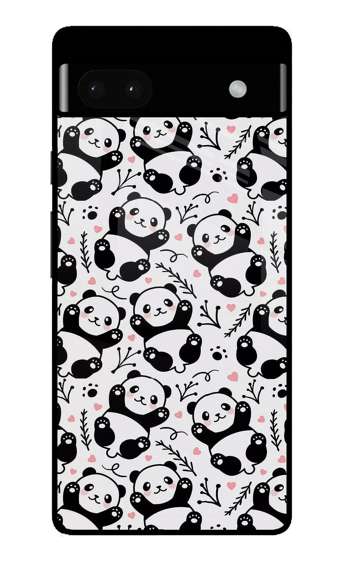 Cute Panda Google Pixel 6A Back Cover