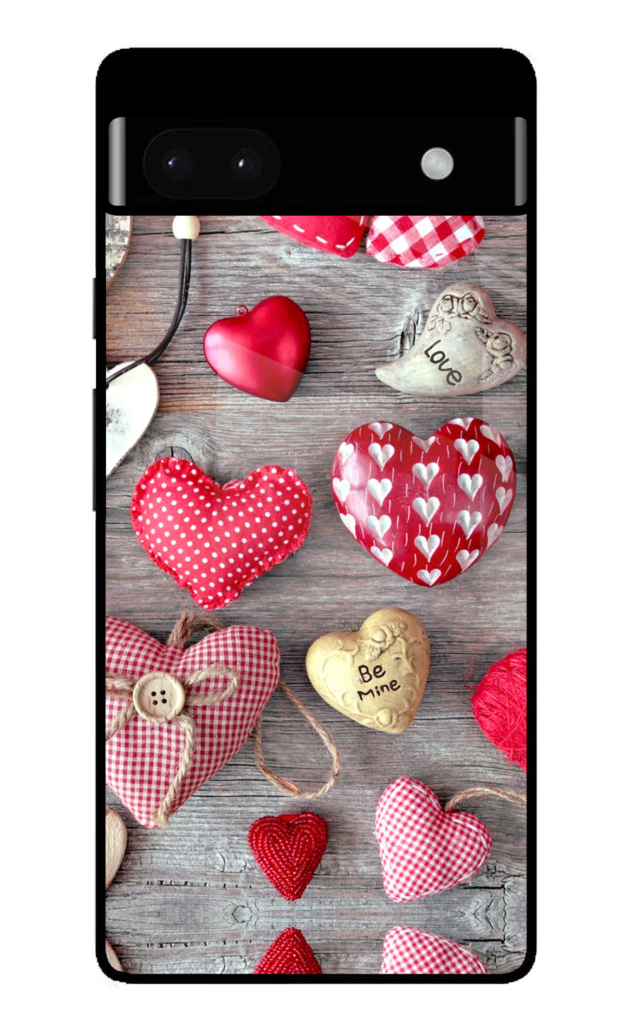 Love Wallpaper Google Pixel 6A Back Cover, Glass case