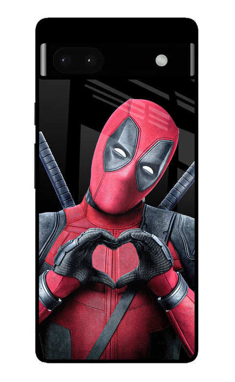 Deadpool Google Pixel 6A Glass Case