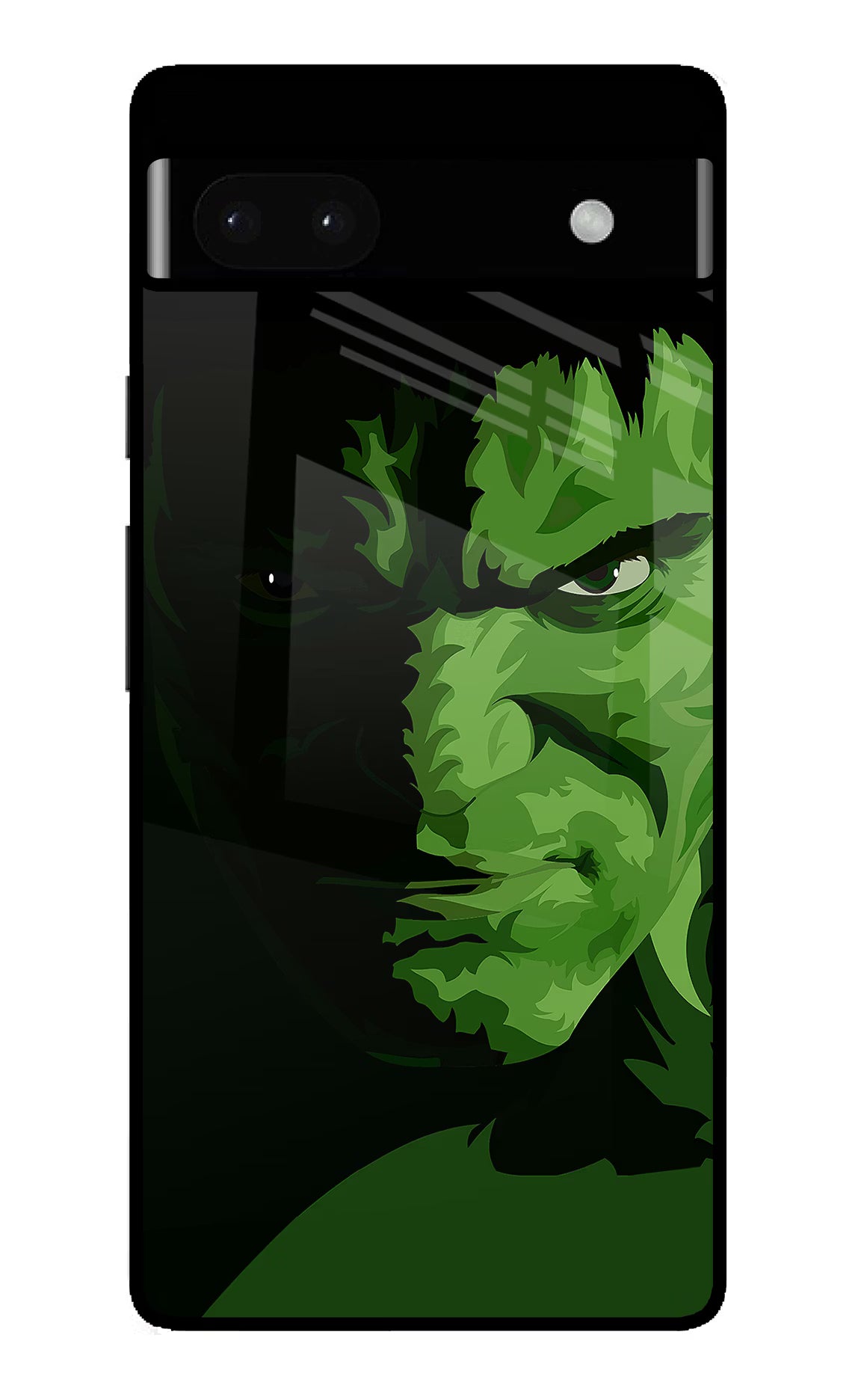 HULK Google Pixel 6A Glass Case Back Cover by Casekaro