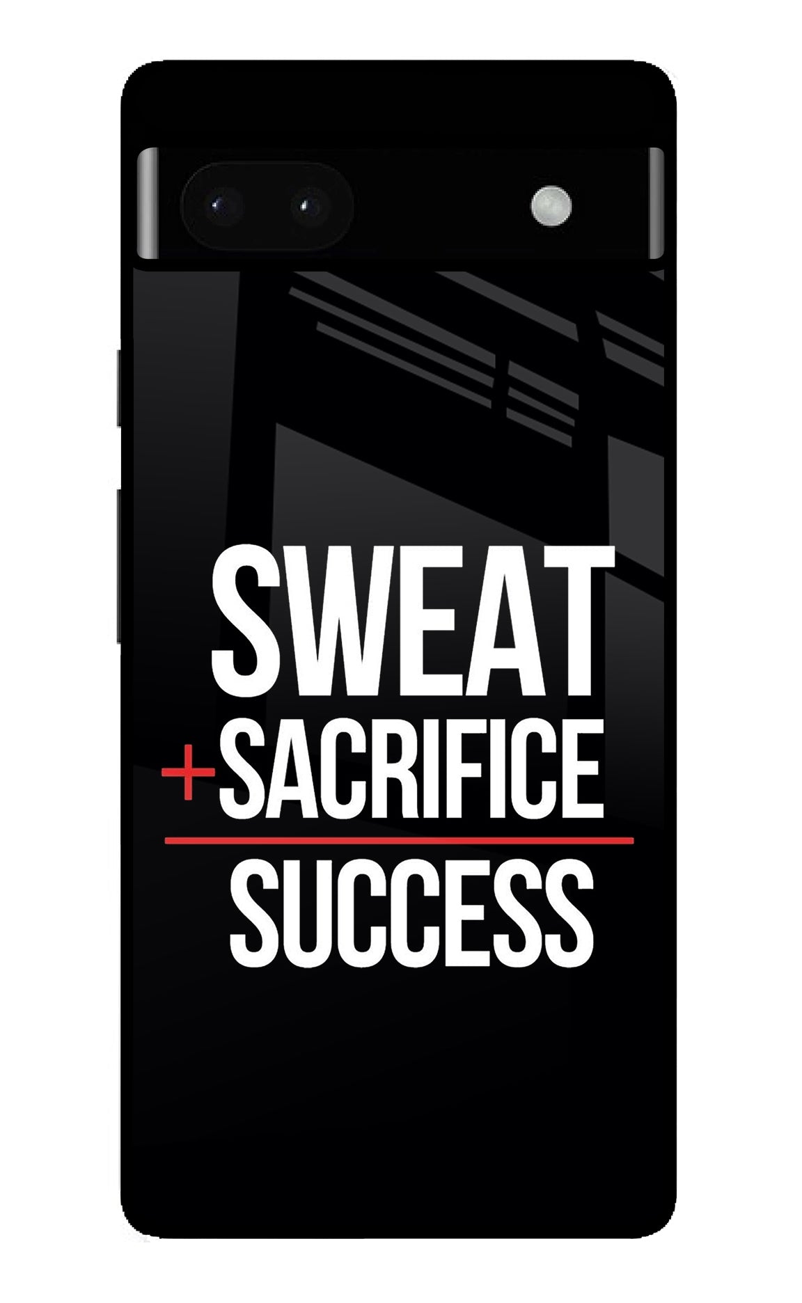 Sweat Sacrifice Success Google Pixel 6A Back Cover