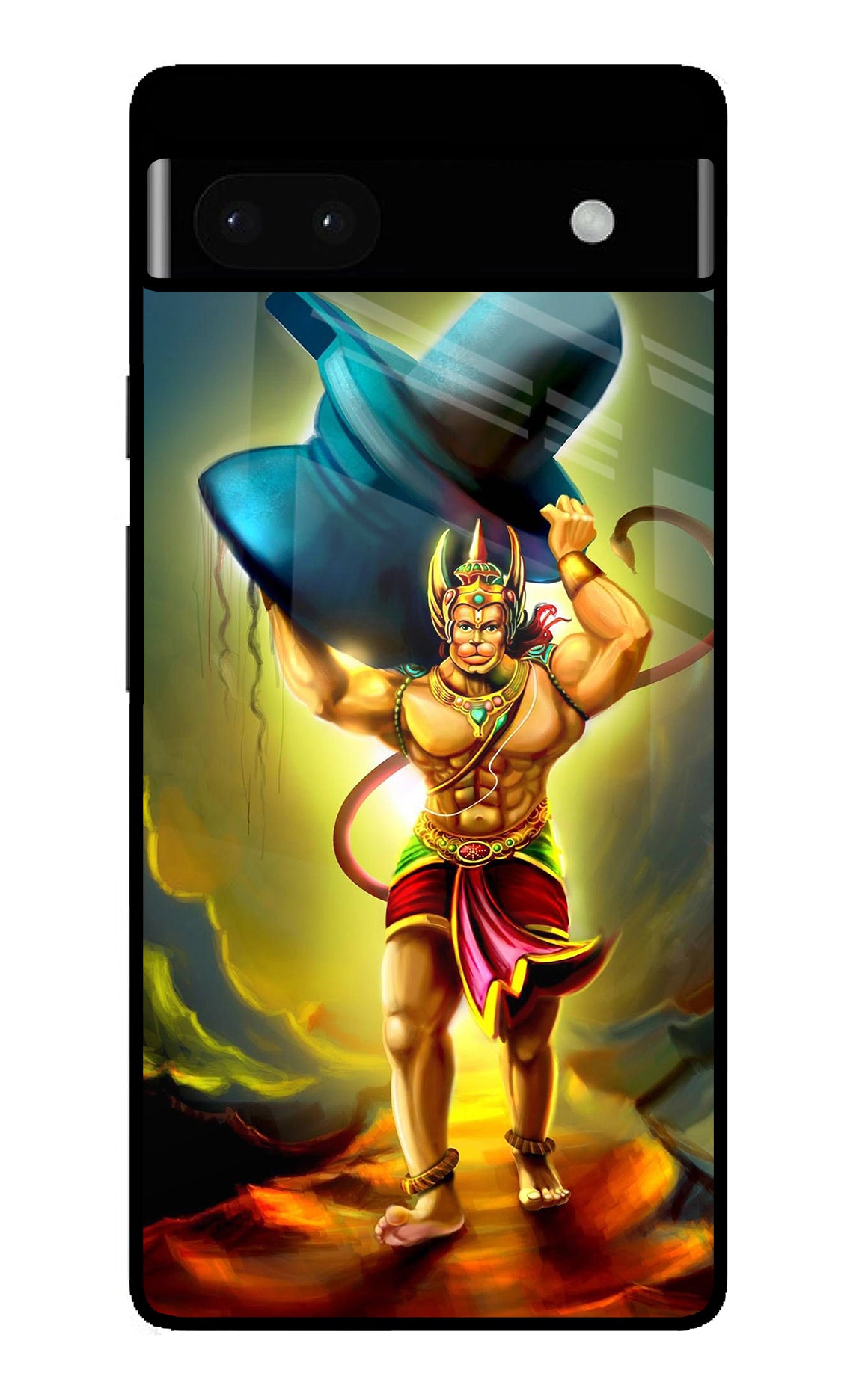 Lord Hanuman Google Pixel 6A Back Cover