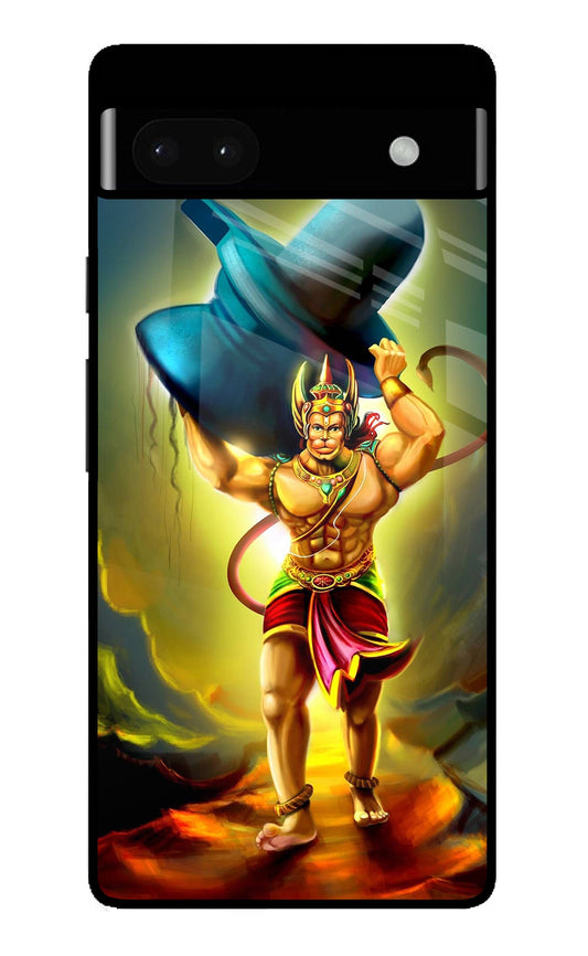 Lord Hanuman Google Pixel 6A Glass Case