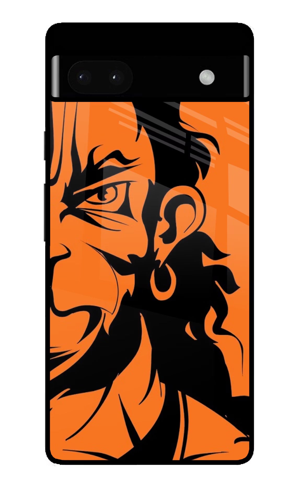 Hanuman Google Pixel 6A Glass Case Back Cover by Casekaro