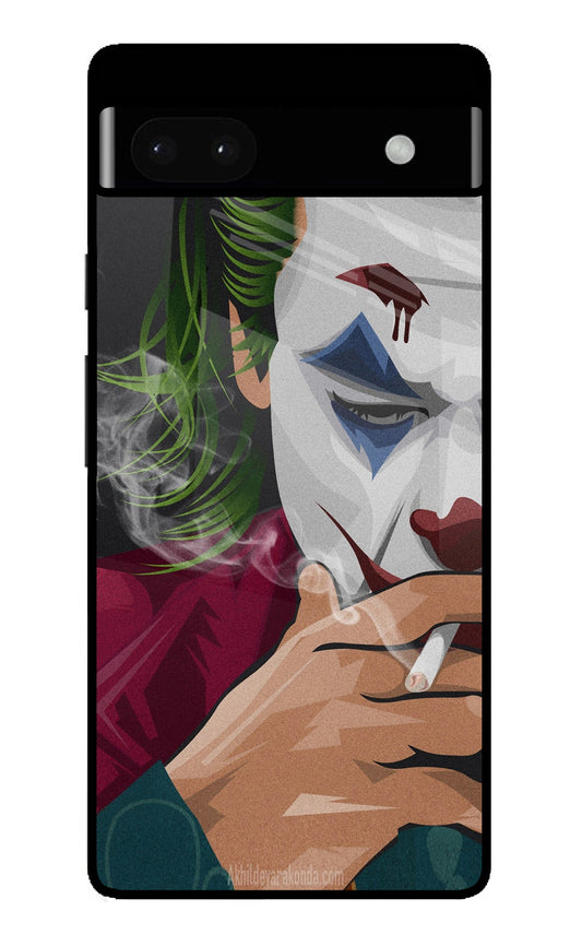 Joker Smoking Google Pixel 6A Glass Case