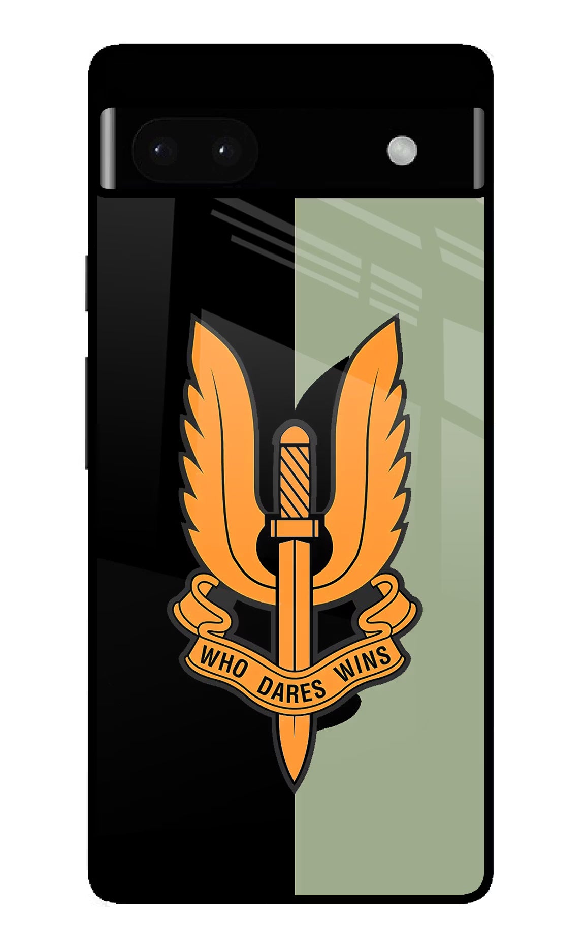 Balidan Logo Google Pixel 6A Glass Case Back Cover by Casekaro