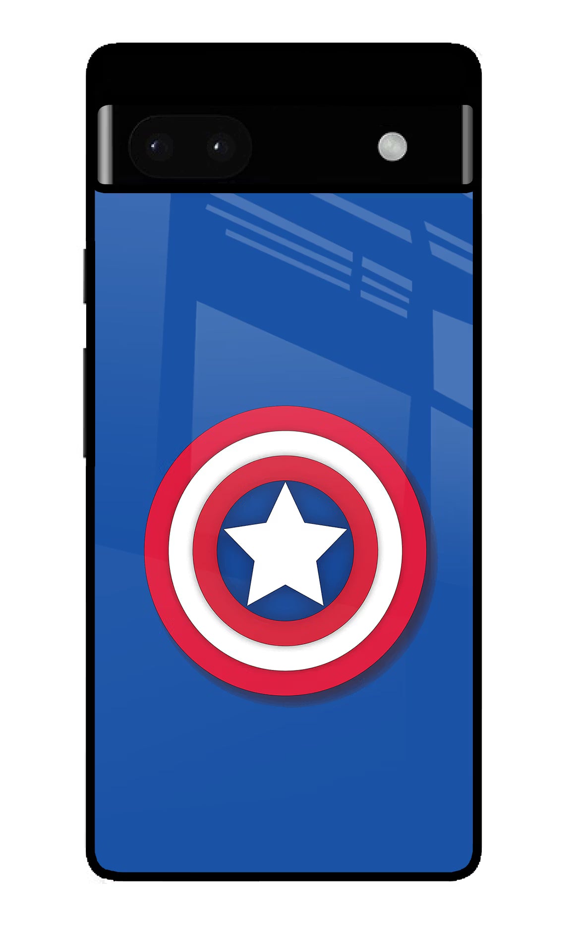 Shield Google Pixel 6A Glass Case Back Cover by Casekaro