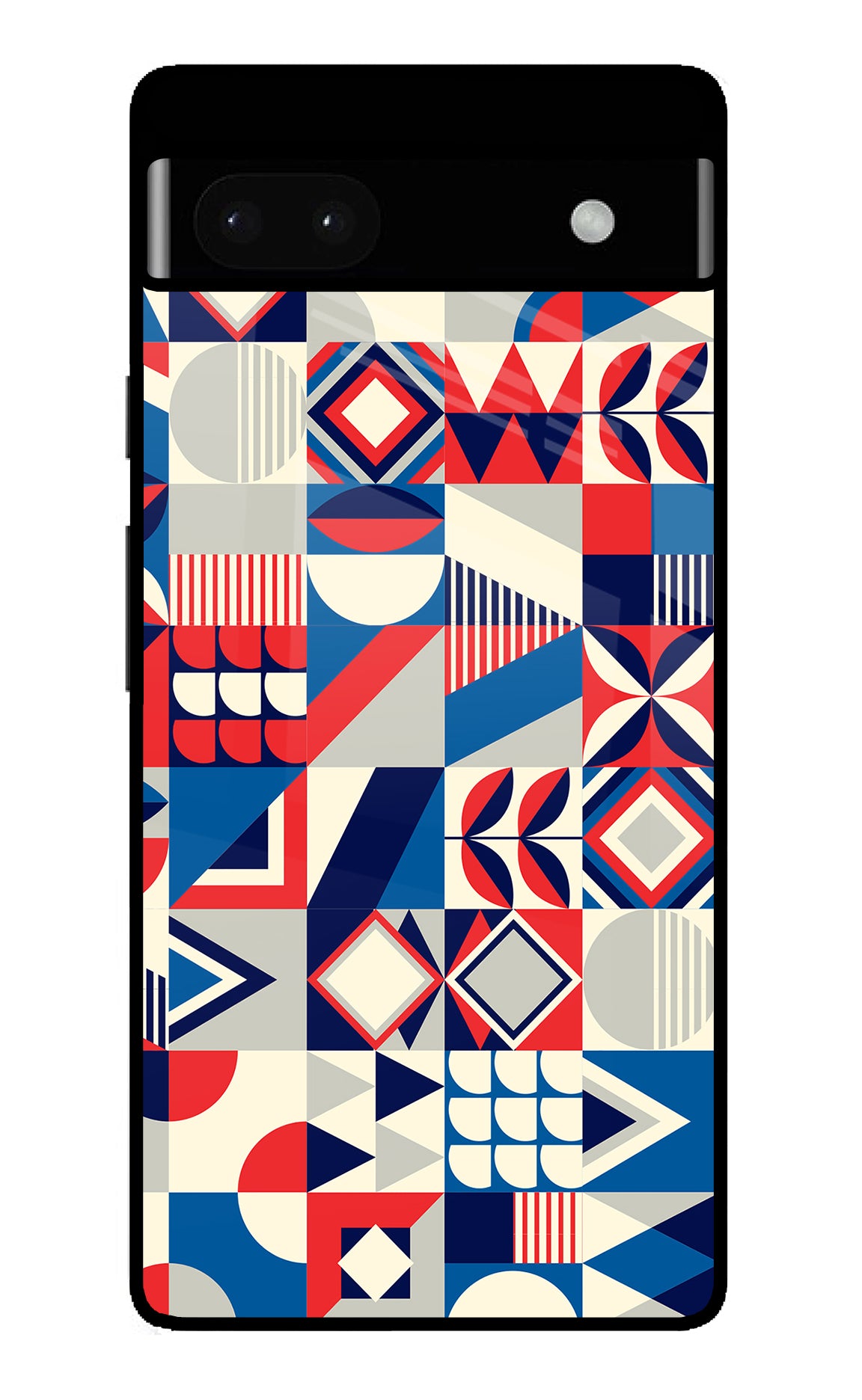 Colorful Pattern Google Pixel 6A Back Cover