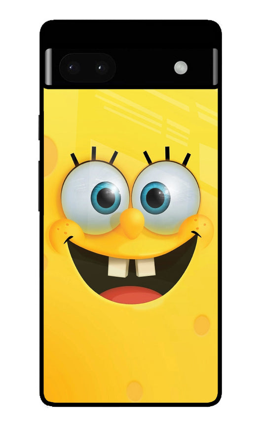 Sponge 1 Google Pixel 6A Glass Case