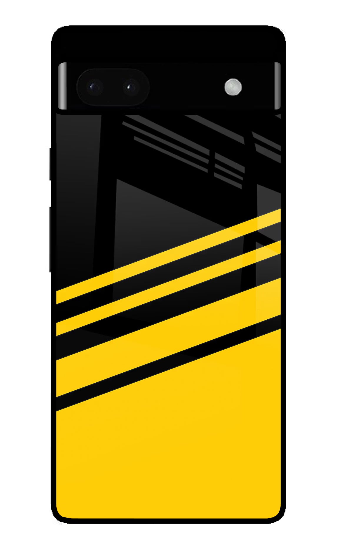 Yellow Shades Google Pixel 6A Glass Case Back Cover by Casekaro