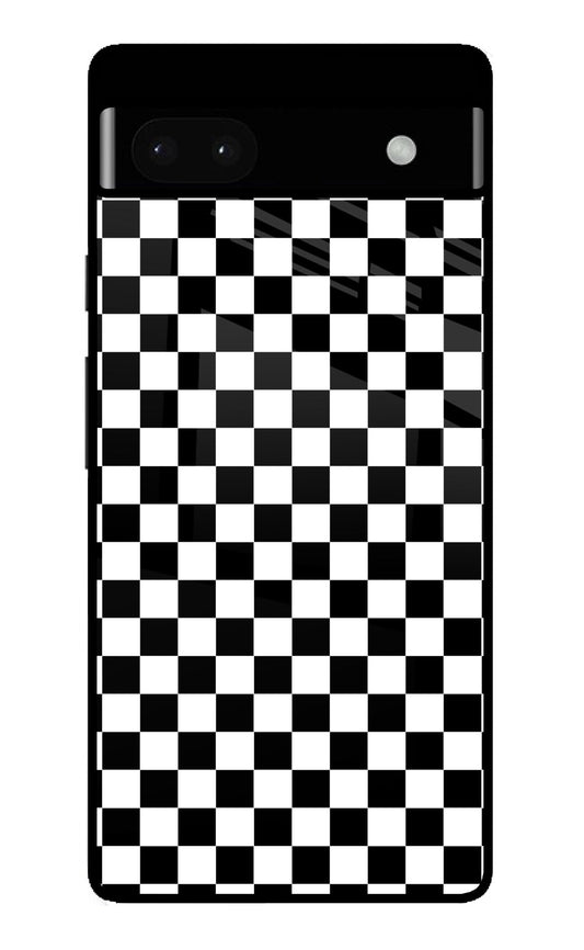 Chess Board Google Pixel 6A Glass Case