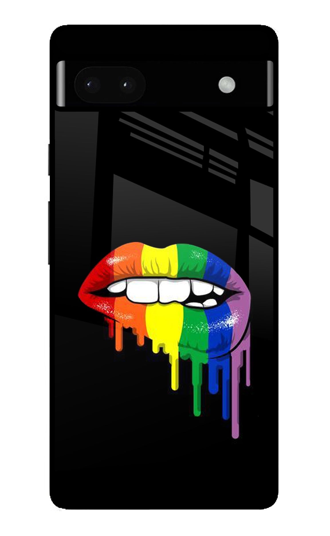 Lips Biting Google Pixel 6A Back Cover