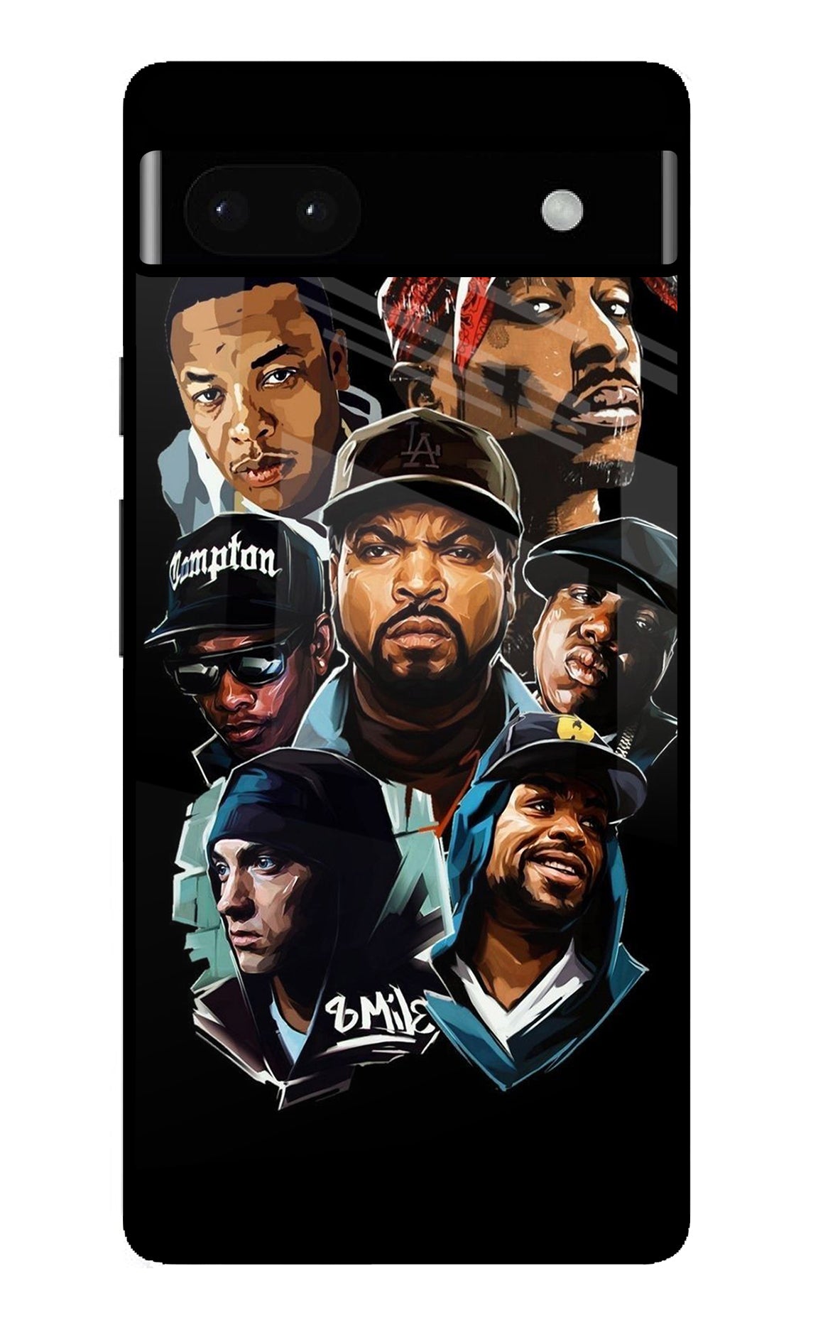 Rappers Google Pixel 6A Back Cover