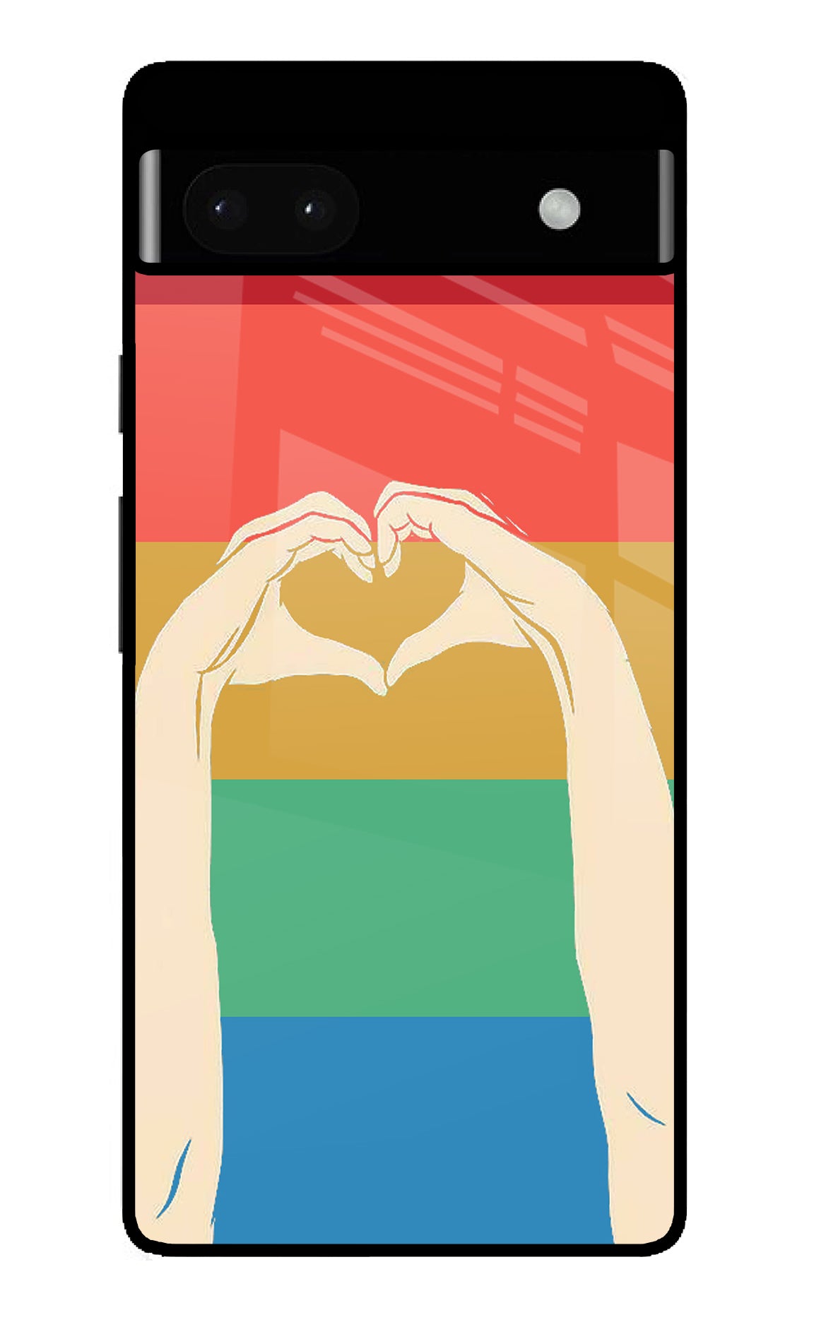 Vintage Love Google Pixel 6A Back Cover