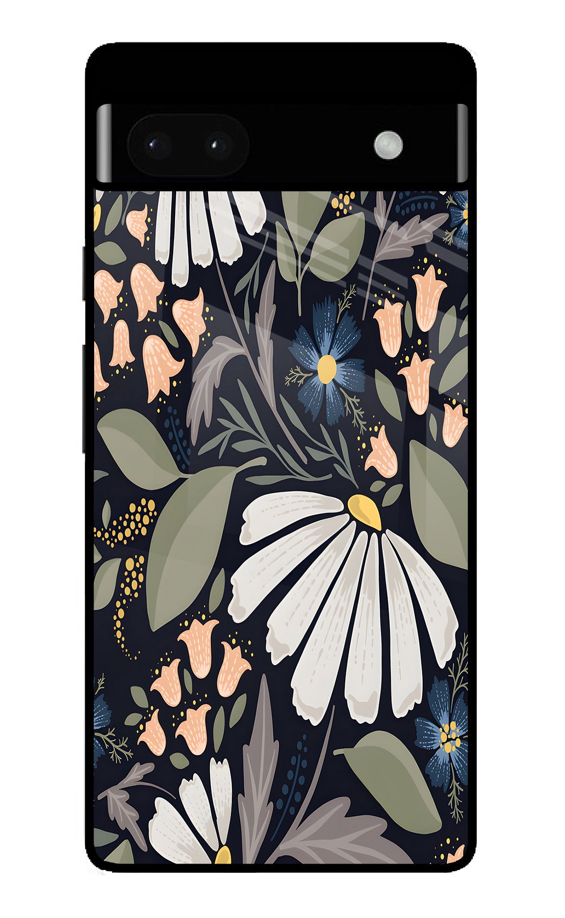 Flowers Art Google Pixel 6A Back Cover