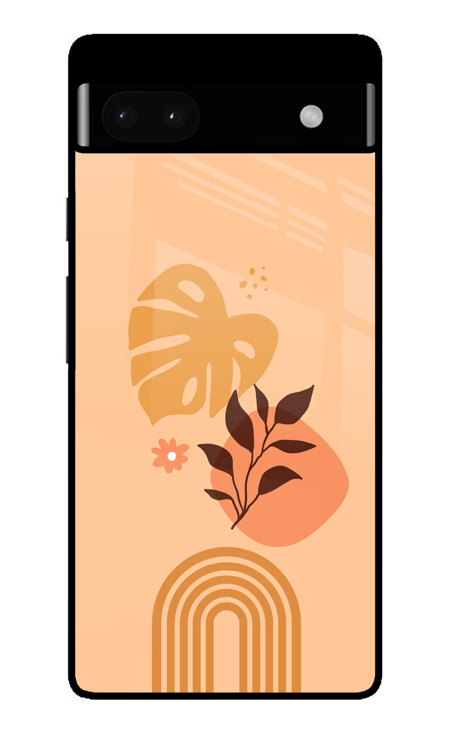 Bohemian Art Google Pixel 6A Back Cover, Glass case