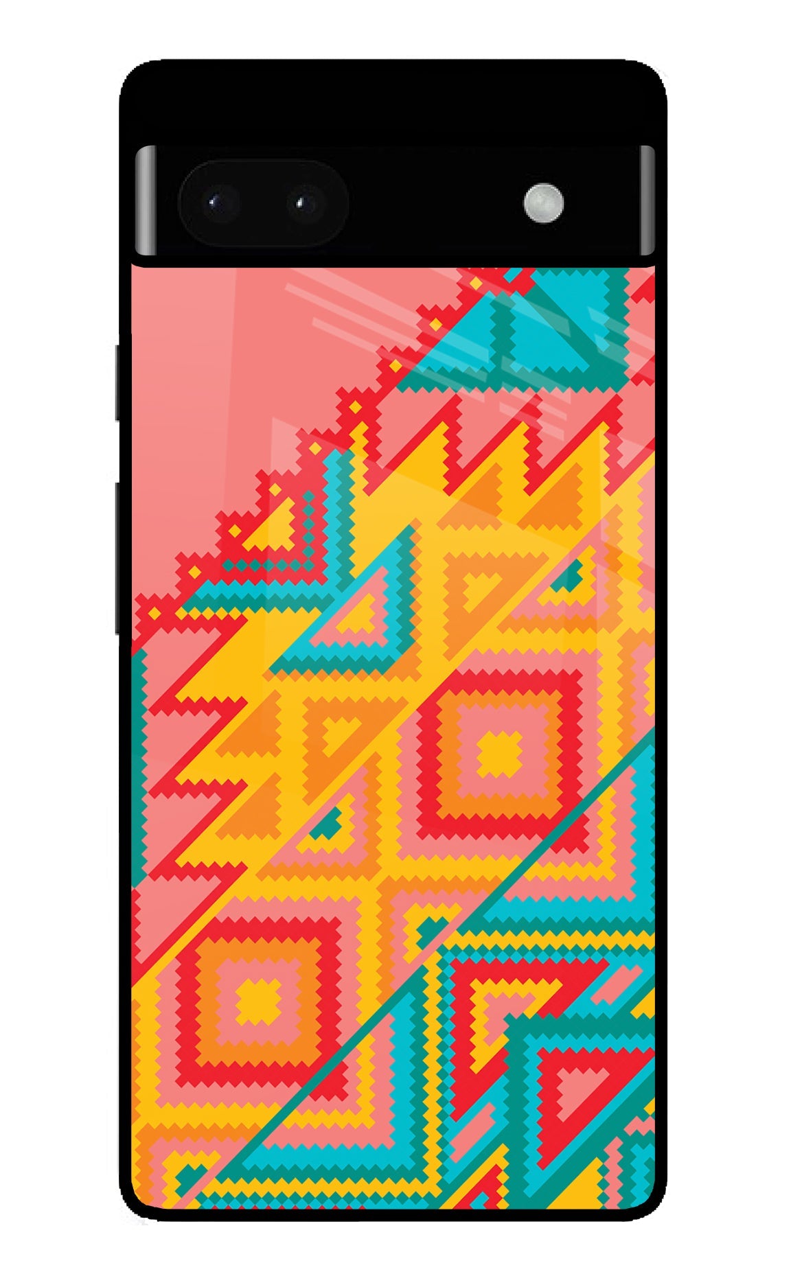 Aztec Tribal Google Pixel 6A Back Cover