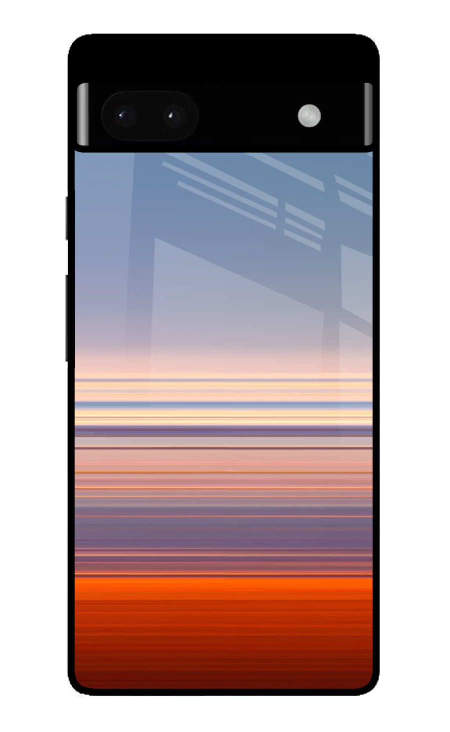 Morning Colors Google Pixel 6A Back Cover, Glass case