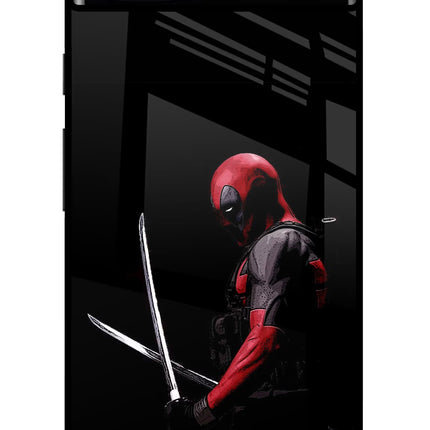 Deadpool Google Pixel 6A Glass Case Back Cover by Casekaro