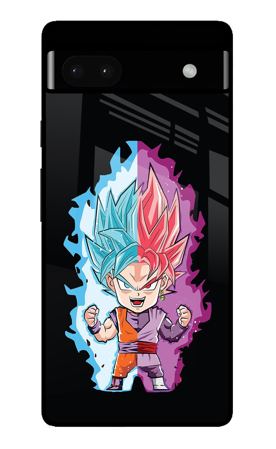 Chota Goku Google Pixel 6A Glass Case