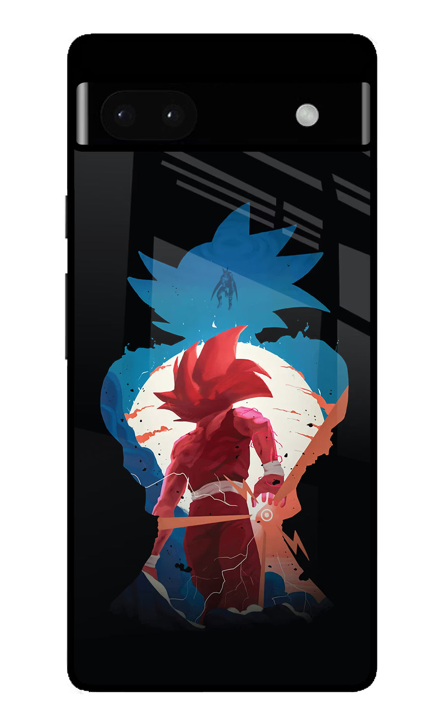 Goku Google Pixel 6A Back Cover, Glass case