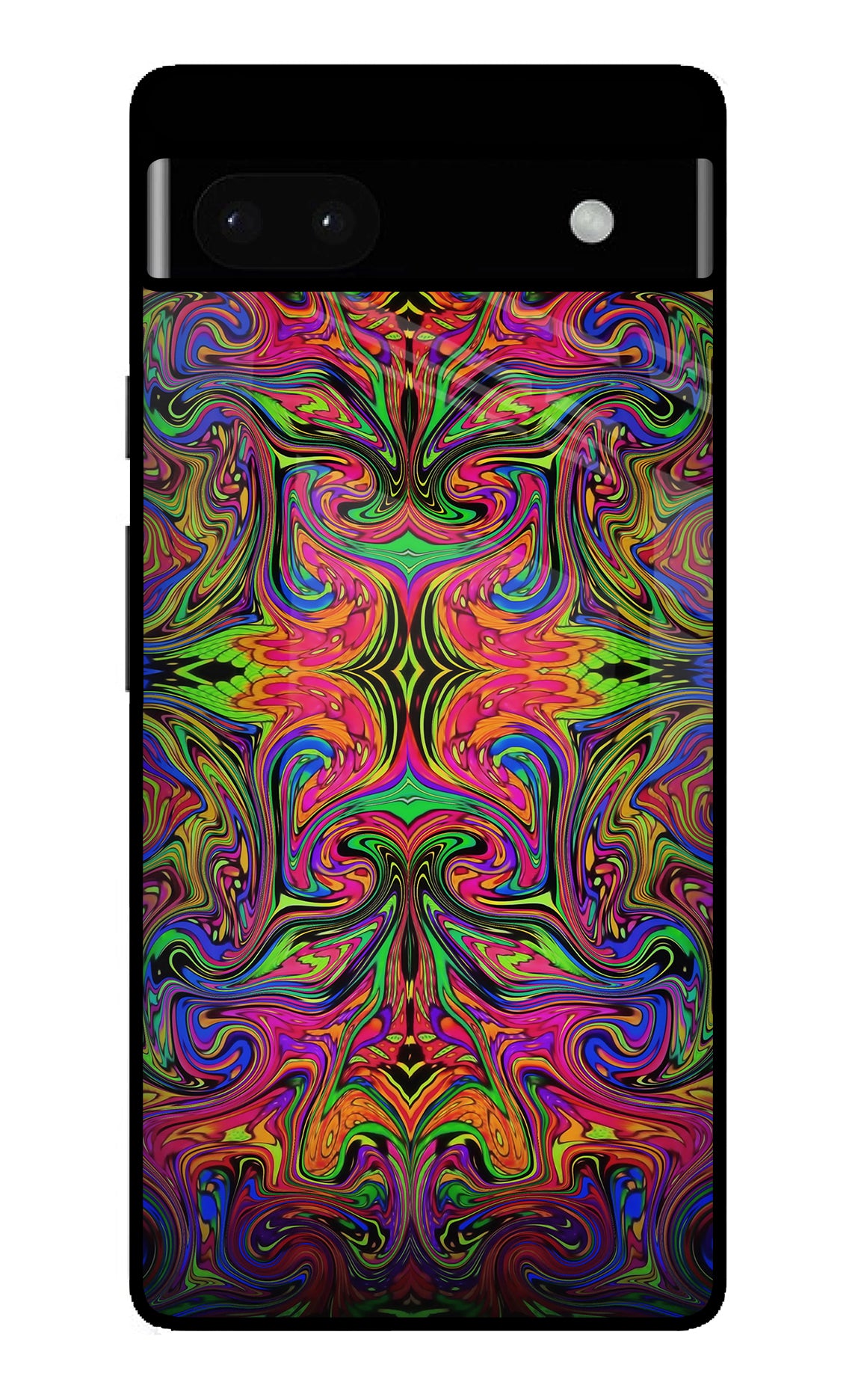 Psychedelic Art Google Pixel 6A Back Cover