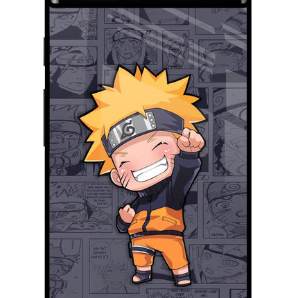 Chota Naruto Google Pixel 6A Glass Case Back Cover by Casekaro
