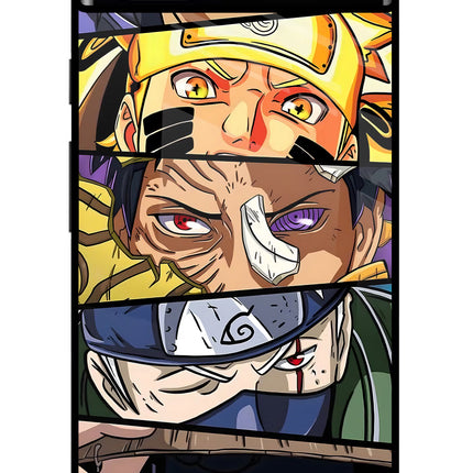 Naruto Character Google Pixel 6A Glass Case Back Cover by Casekaro