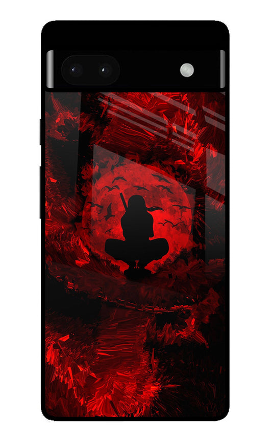 Itachi Uchiha Google Pixel 6A Glass Case